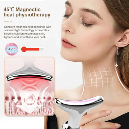 FACIAL MASSENGER - LED LIGHT THERAPY (3 COLORS)